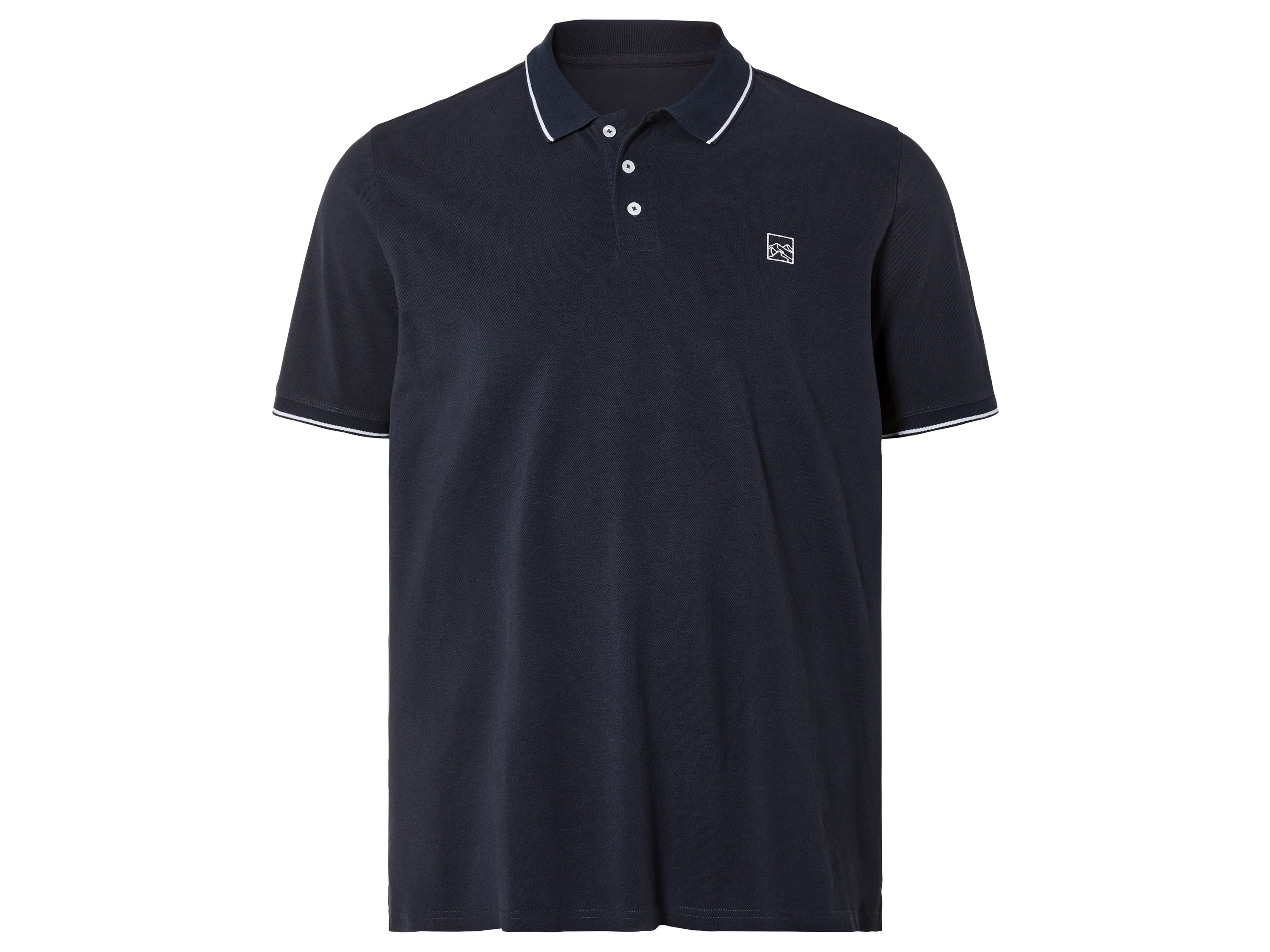 LIVERGY® Pánska polokošeľa XXL (4XL (68/70), námornícka modrá)