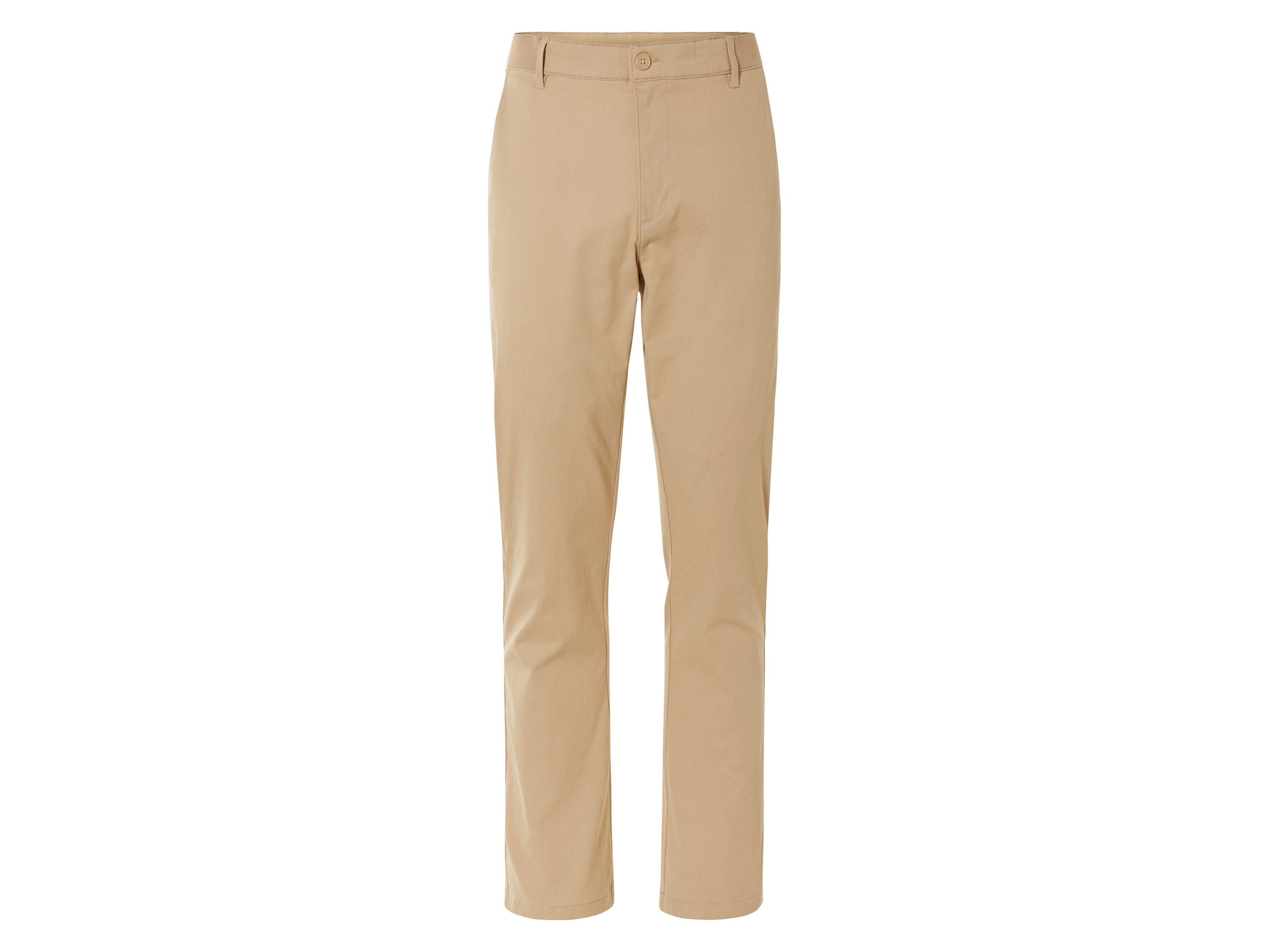 LIVERGY® Pánske chino nohavice „Slim Fit“ (52, béžová)