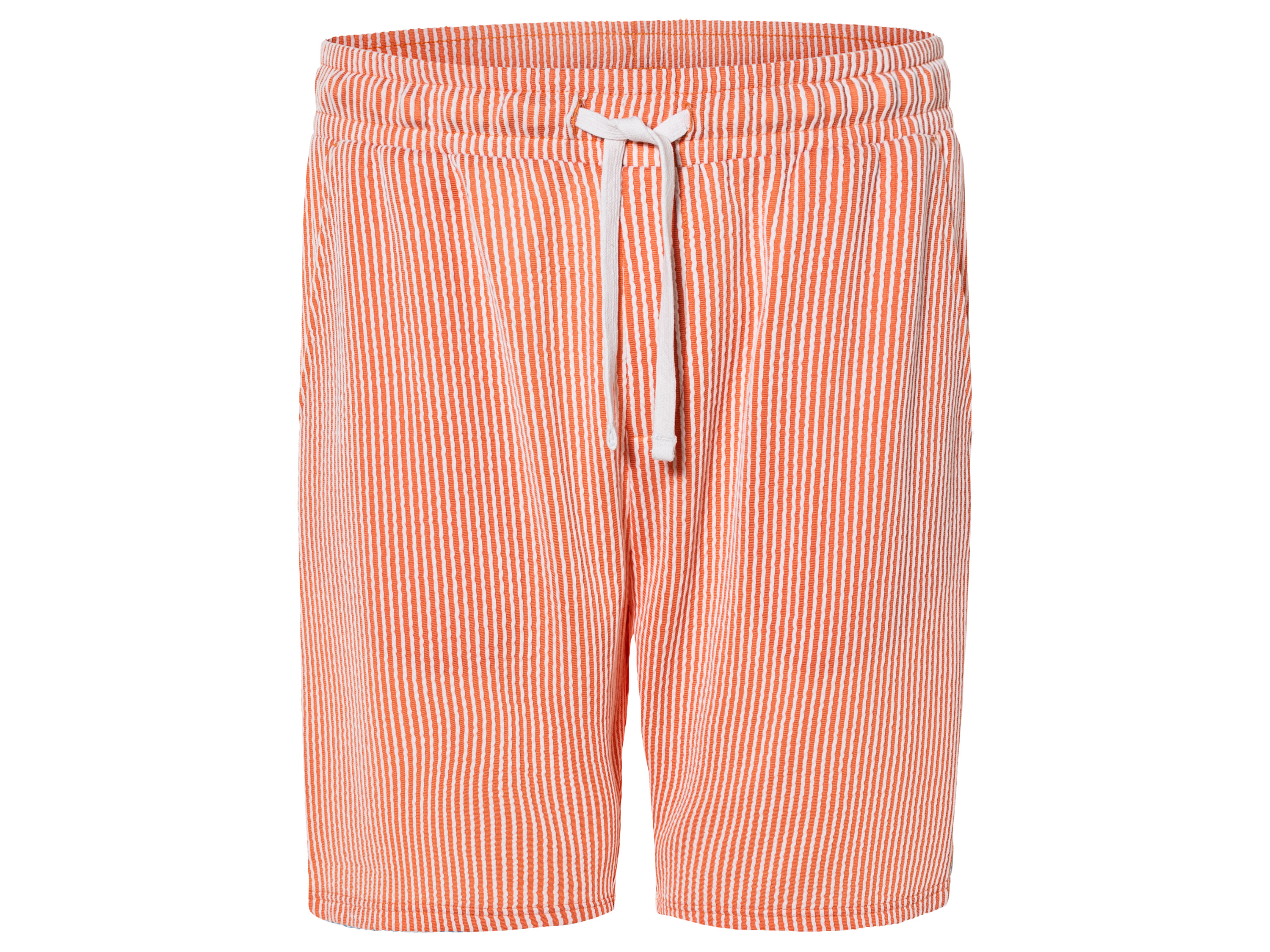 LIVERGY® Pánske šortky (XL, oranžová/biela)