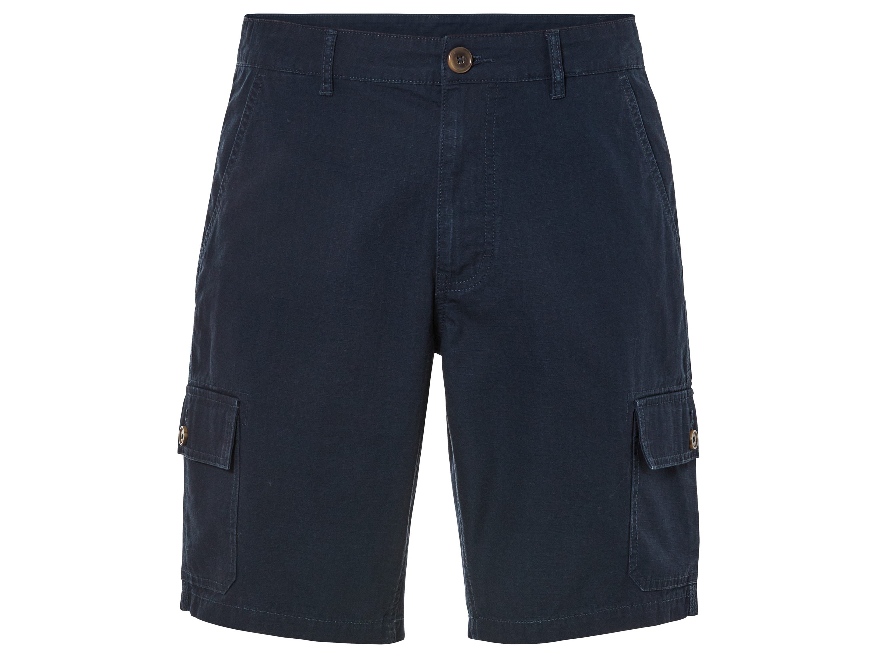 LIVERGY® Pánske cargo bermudy (48, navy modrá)