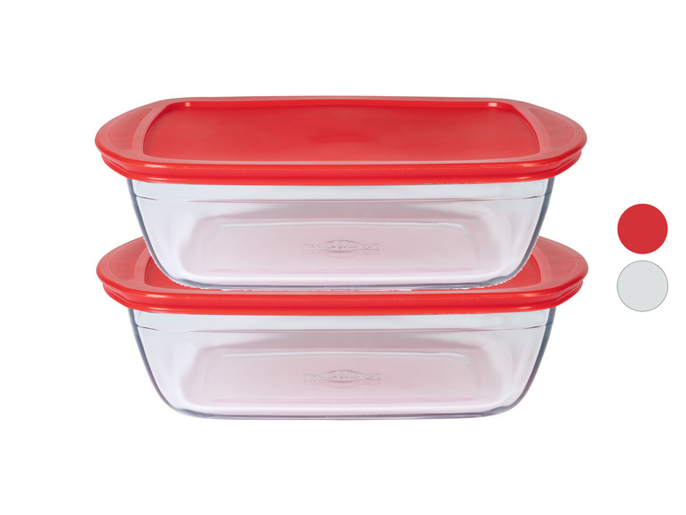 Pyrex® Daily Súprava sklenených dóz na potraviny, 2-dielna