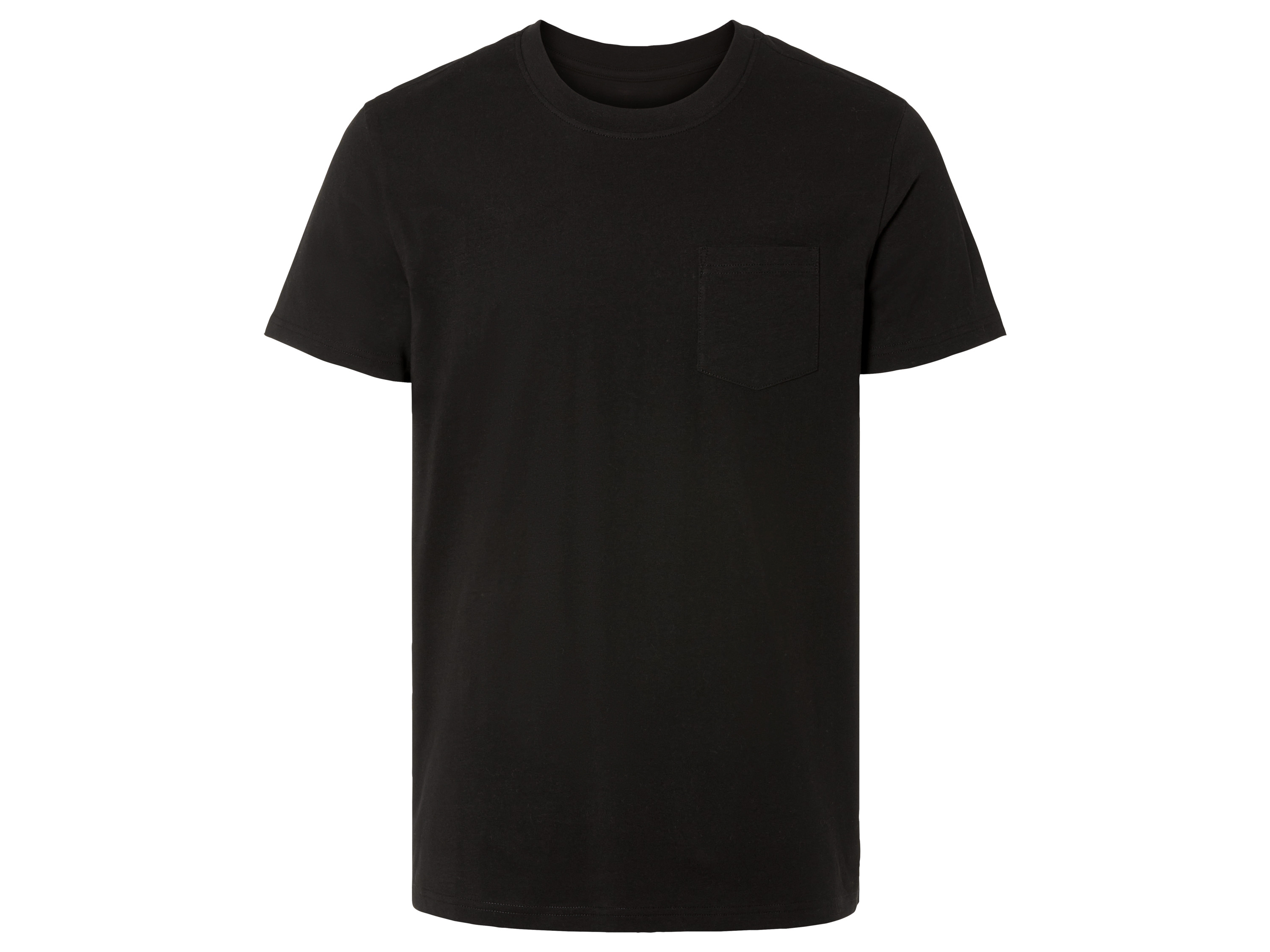 LIVERGY® Pánske tričko s BIO bavlnou (XXL (60/62), čierna)