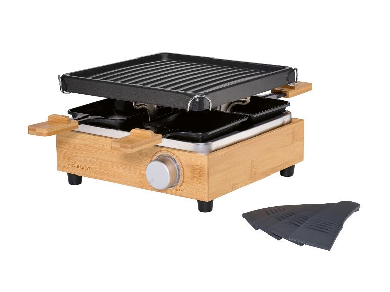 SILVERCREST® KITCHEN TOOLS Bambusový raclette gril