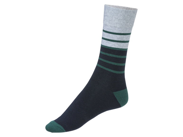 Prejsť na zobrazenie na celú obrazovku: LIVERGY® Pánske ponožky s BIO bavlnou, 5 párov – obrázok 3